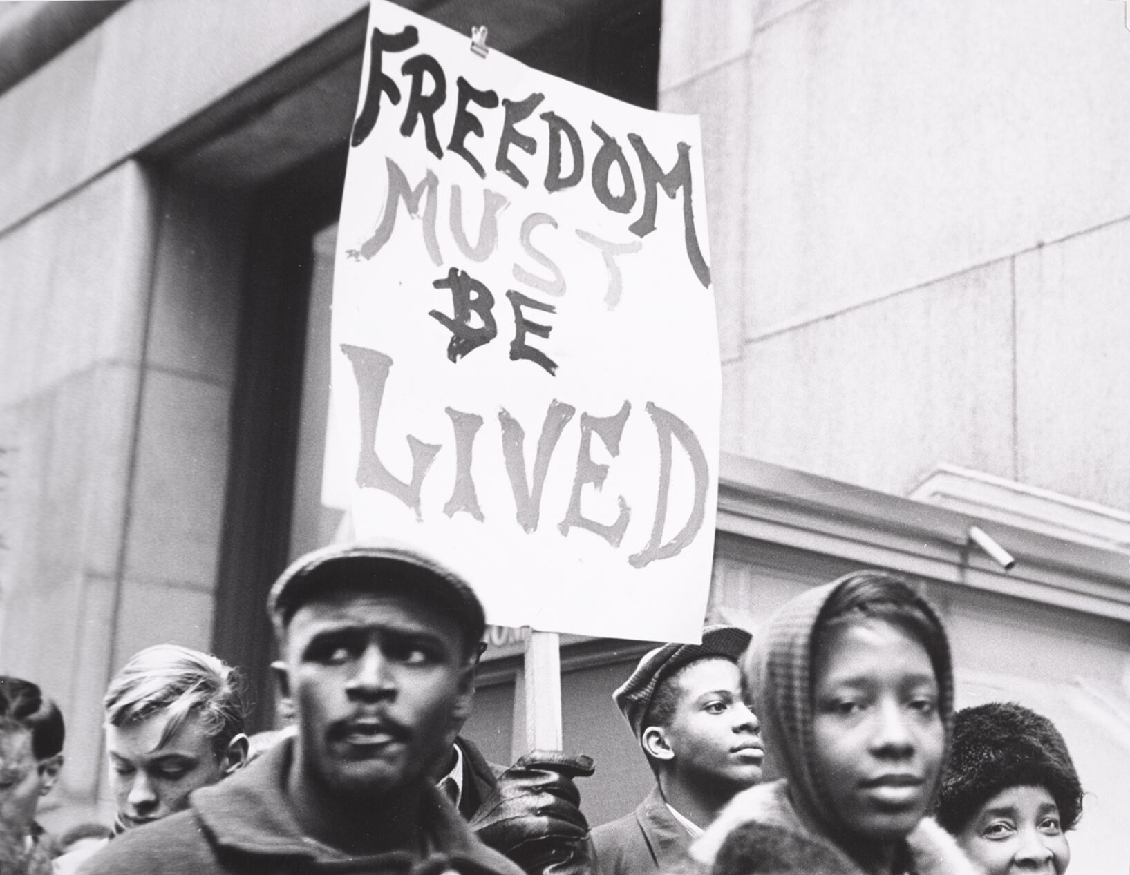 Marion Palfi, Chicago School Boycott, 1963-1964. Gelatin silver print.